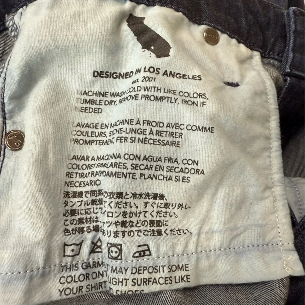 AG Adriano Goldschmied Women’s Mari High Rise Slim Straight Leg Jeans-Sz 32, NWT